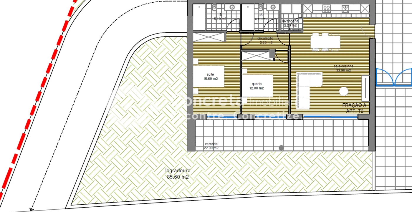 Apartamento T2 para Venda em Tamel (Santa Leocádia) e Vilar do Monte Foto 8