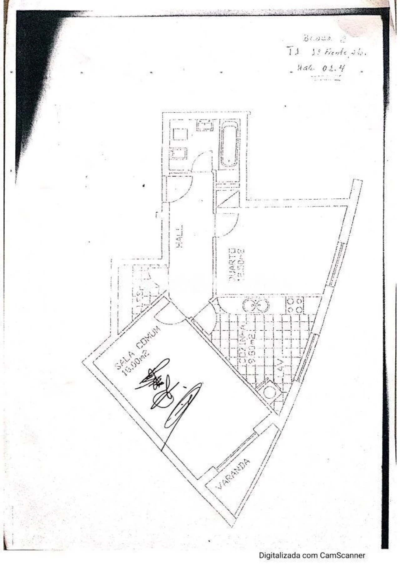 Apartamento T1 para Arrendamento em Canidelo Foto 14