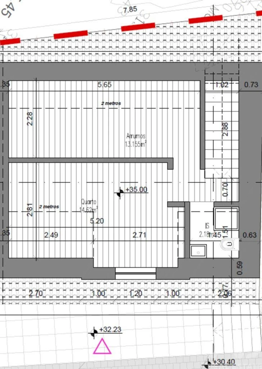 Moradia T2 para Venda em Ventosa Foto 14