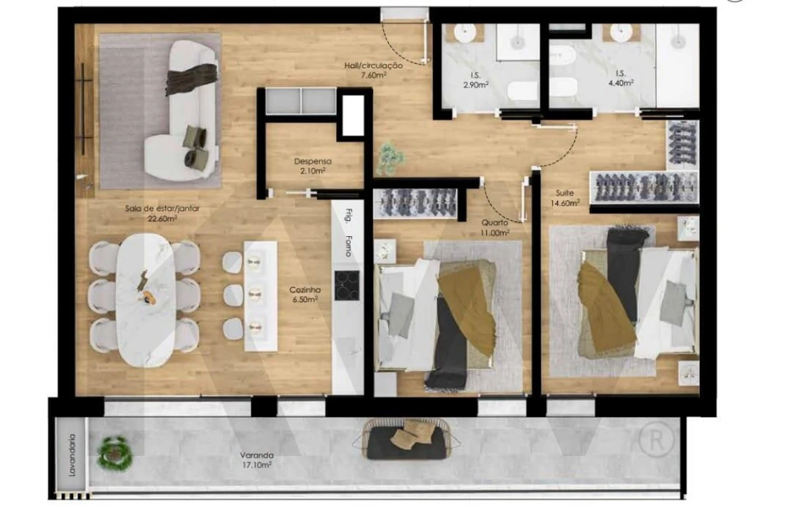 Apartamento T2 para Venda em Pombal Foto 1