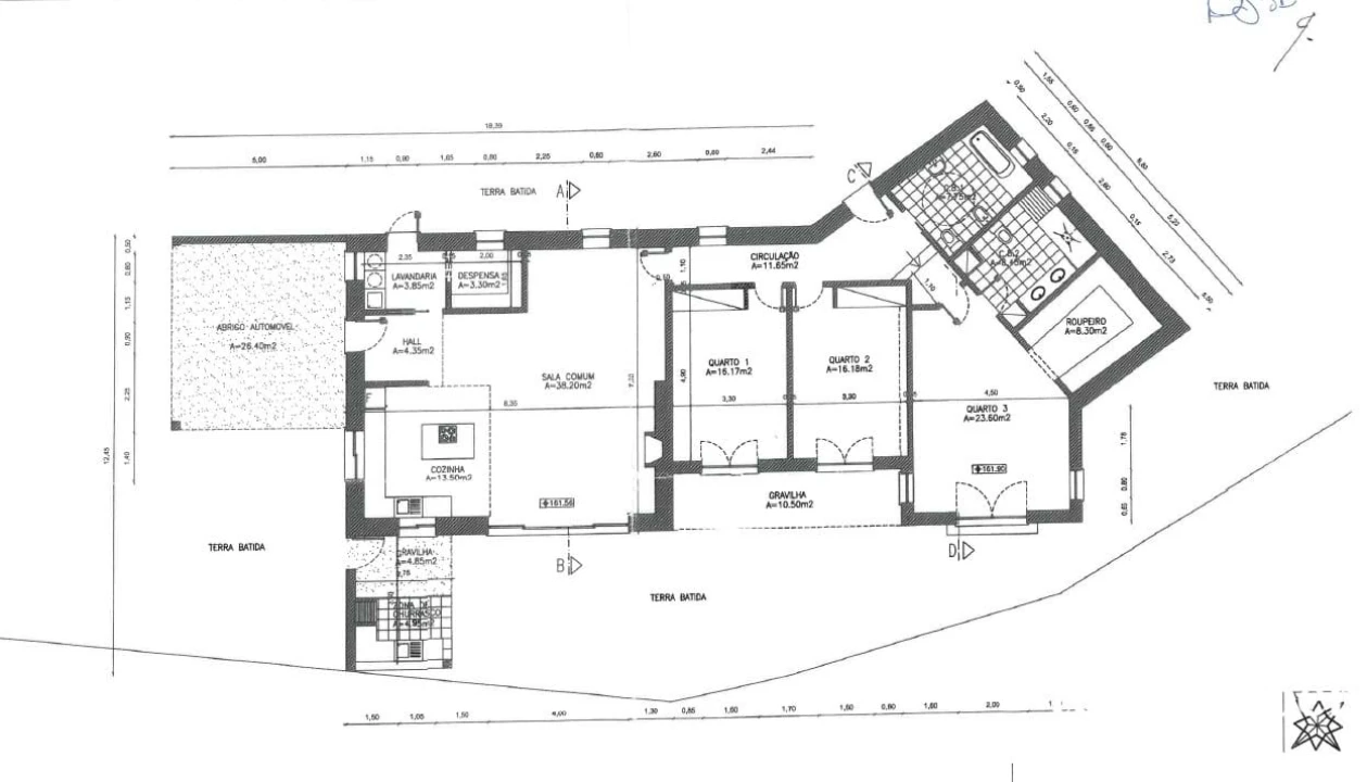 Moradia T3 para Venda em Marmelete Foto 50