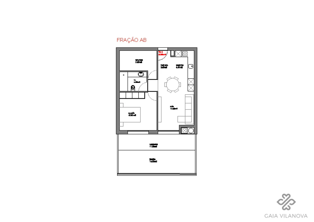 Apartamento T1 para Venda em Valadares Foto 16
