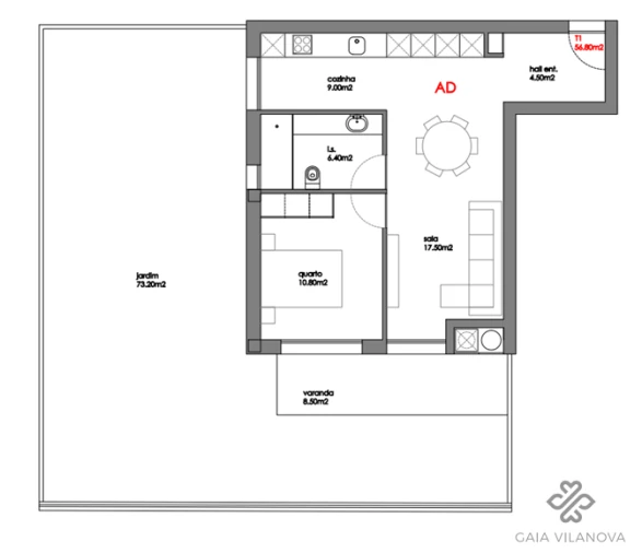 Apartamento T1 para Venda em Valadares Foto 16