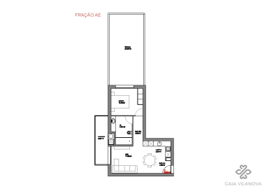 Apartamento T1 para Venda em Valadares