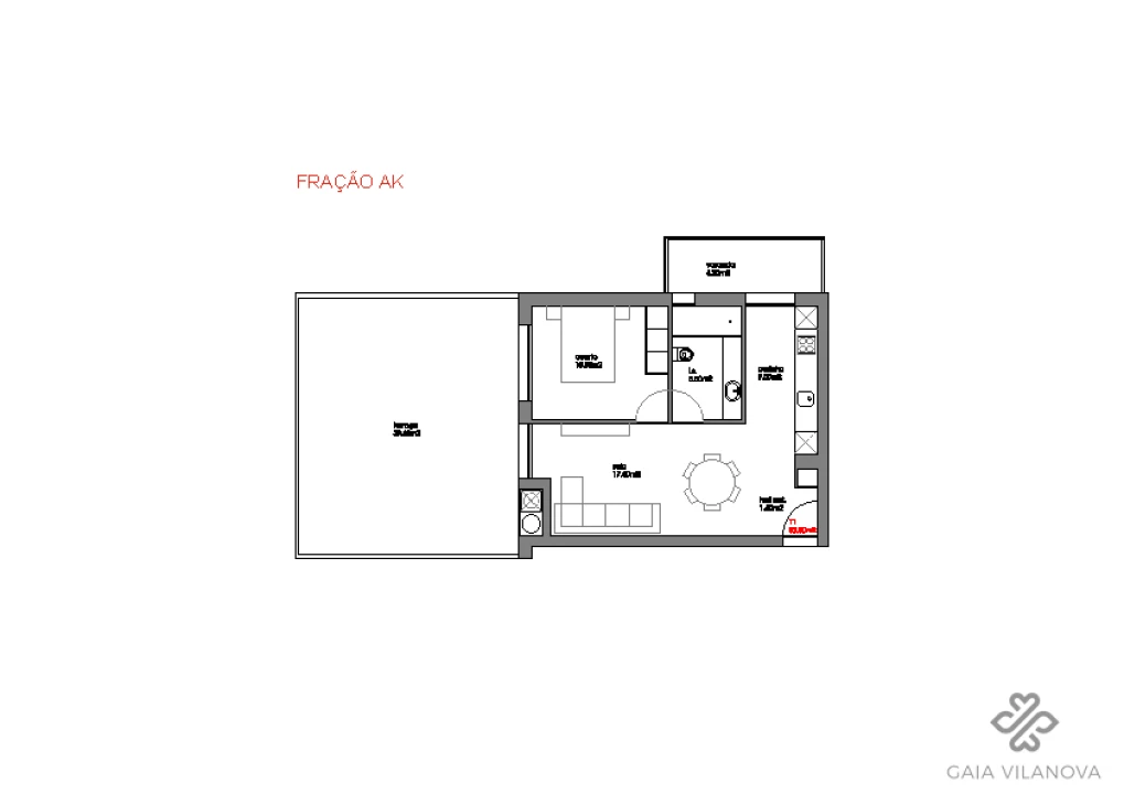 Apartamento T1 para Venda em Valadares Foto 16