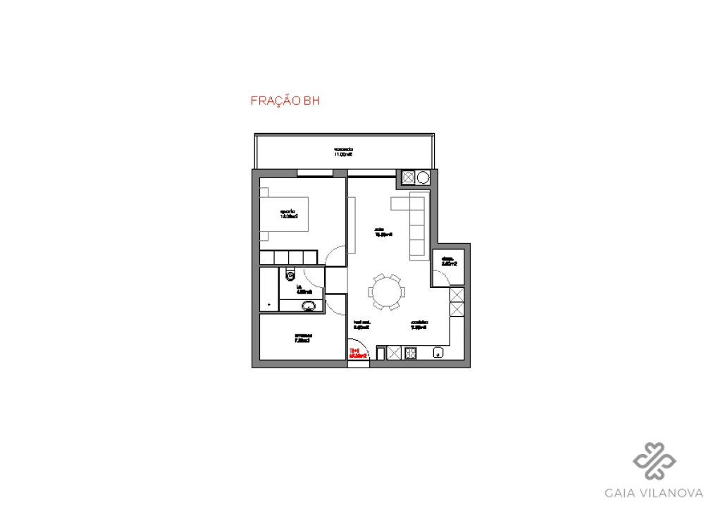 Apartamento T1 para Venda em Valadares Foto 16