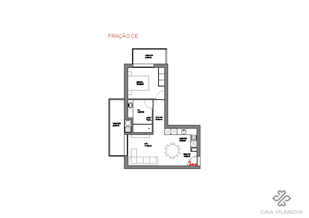 Apartamento T1 para Venda em Valadares Foto 16