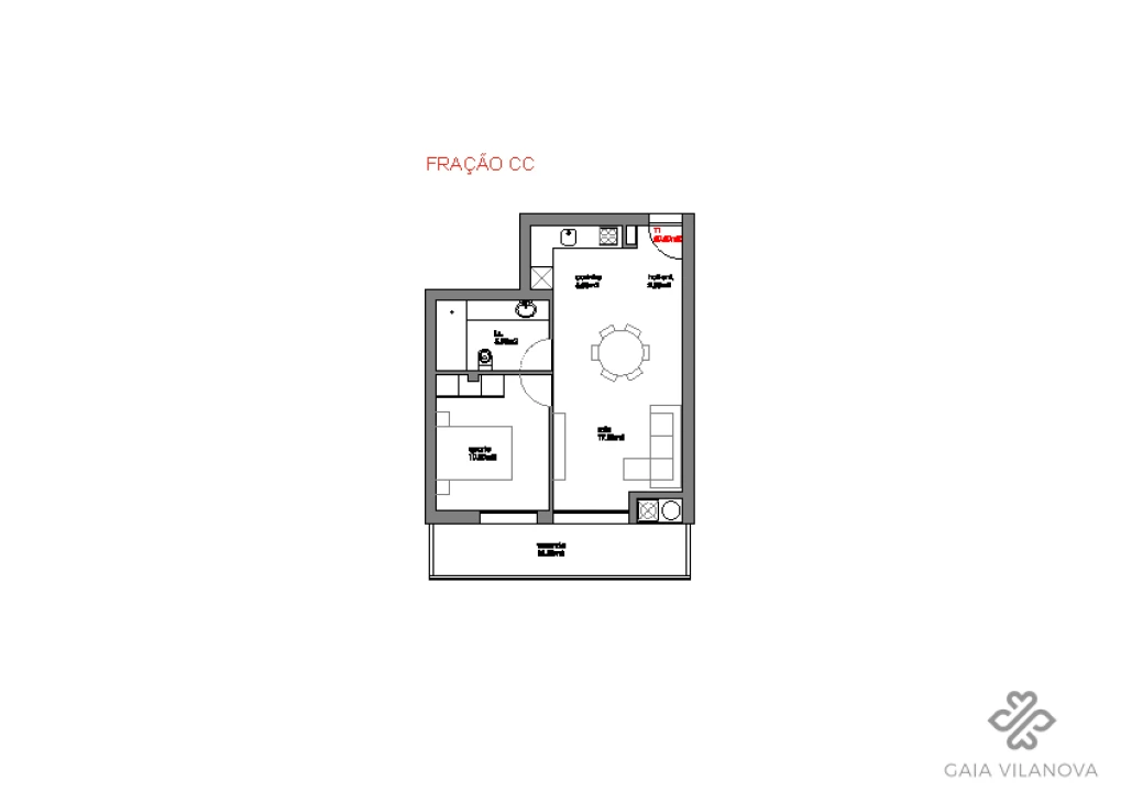 Apartamento T1 para Venda em Valadares Foto 16