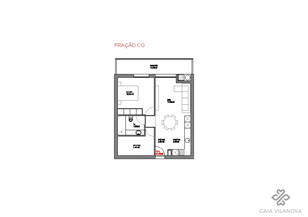 Apartamento T1 para Venda em Valadares Foto 16