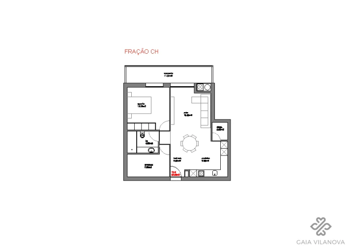 Apartamento T1 para Venda em Valadares Foto 16