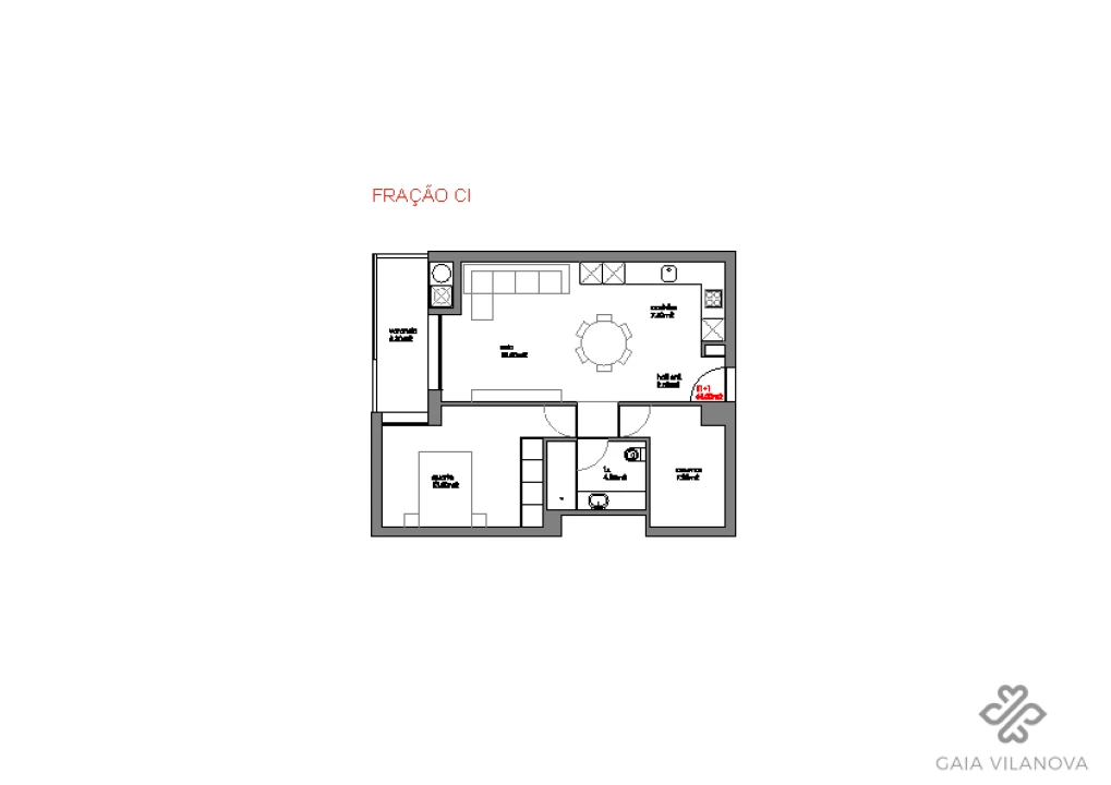 Apartamento T1 para Venda em Valadares Foto 16