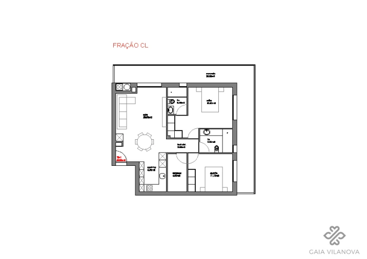 Apartamento T2 para Venda em Valadares Foto 16
