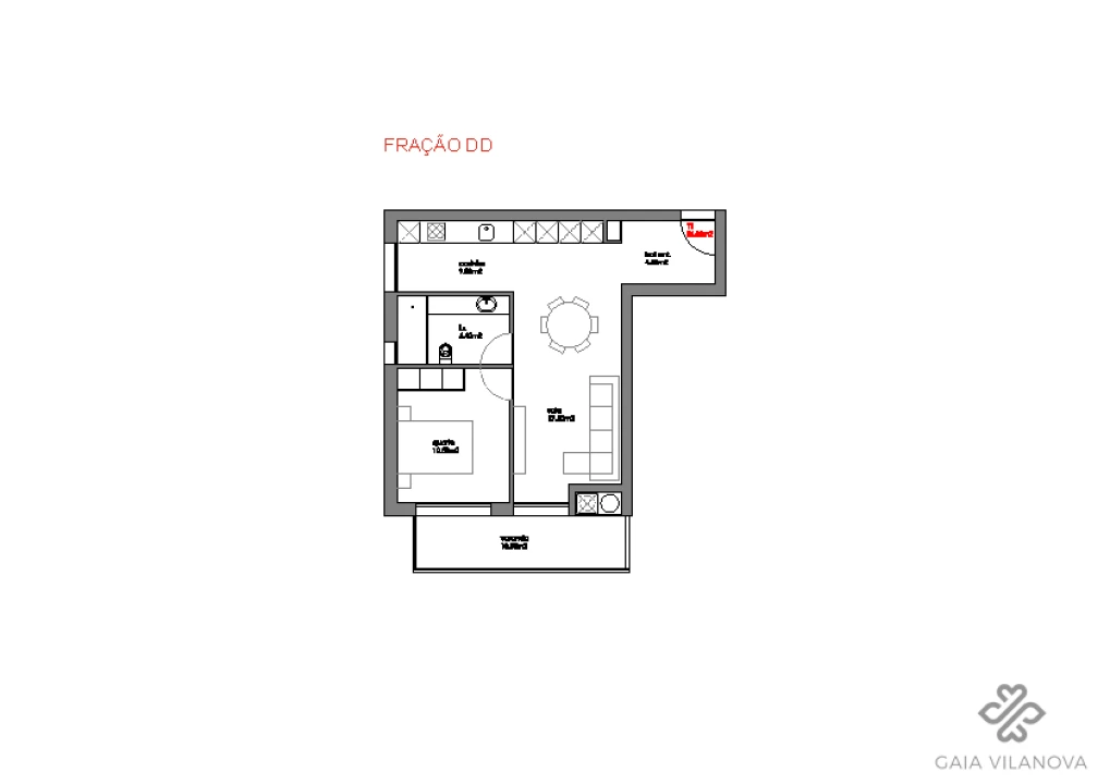 Apartamento T1 para Venda em Valadares Foto 16