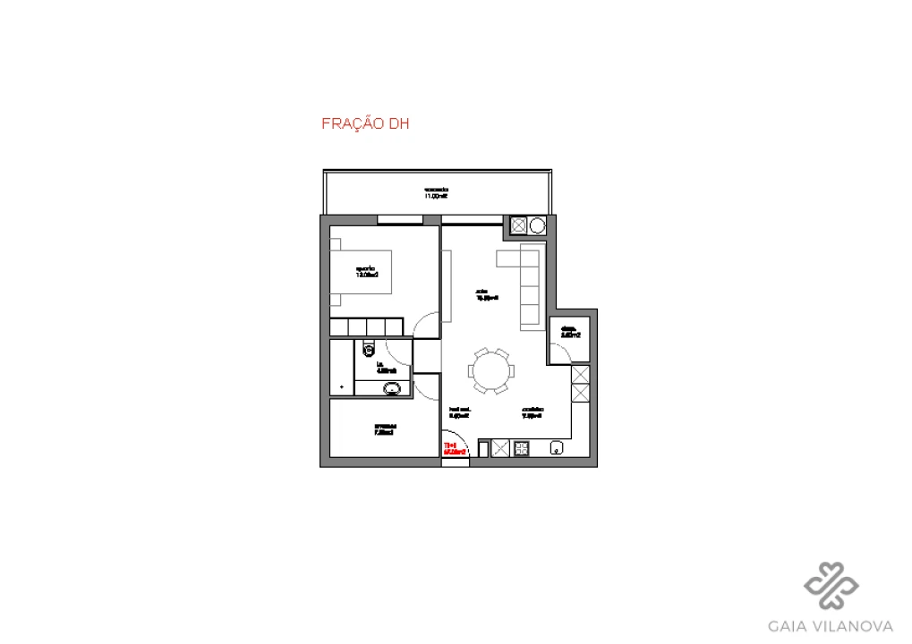 Apartamento T1 para Venda em Valadares Foto 16