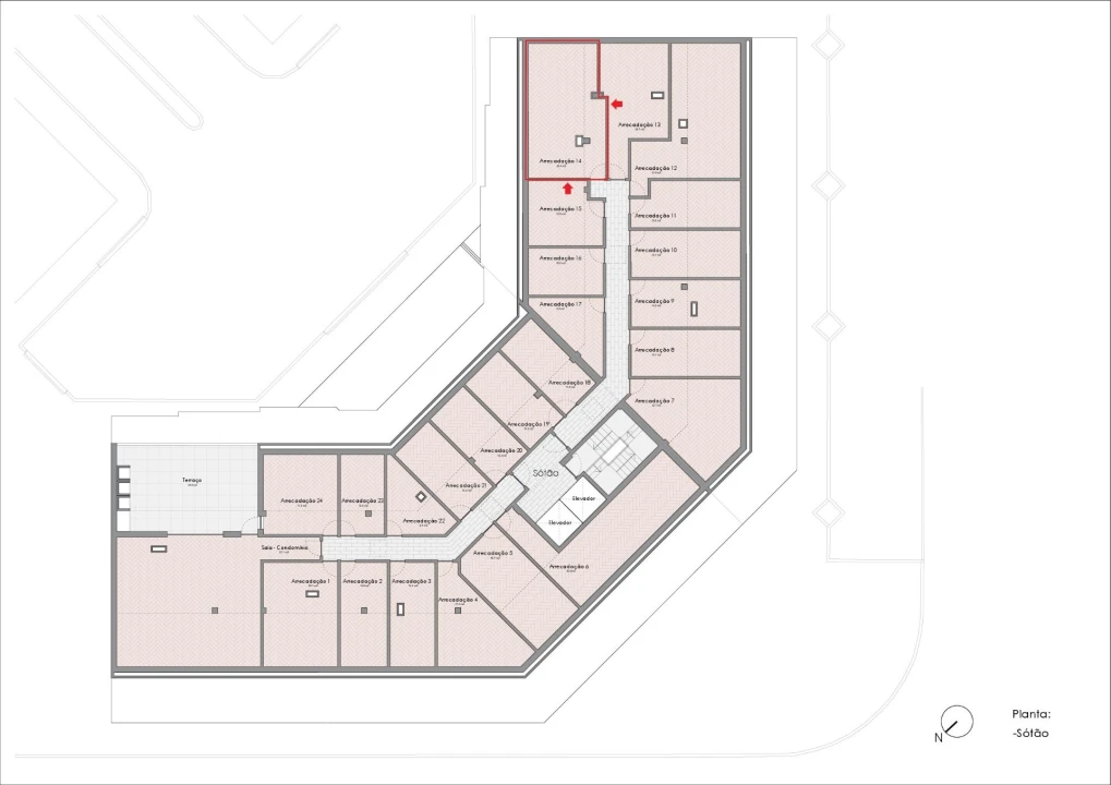 Apartamento T4 para Venda em Nossa Sra de Fatima Foto 40