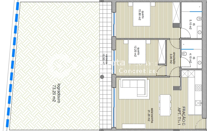 Apartamento T2 para Venda em Manhente Foto 8