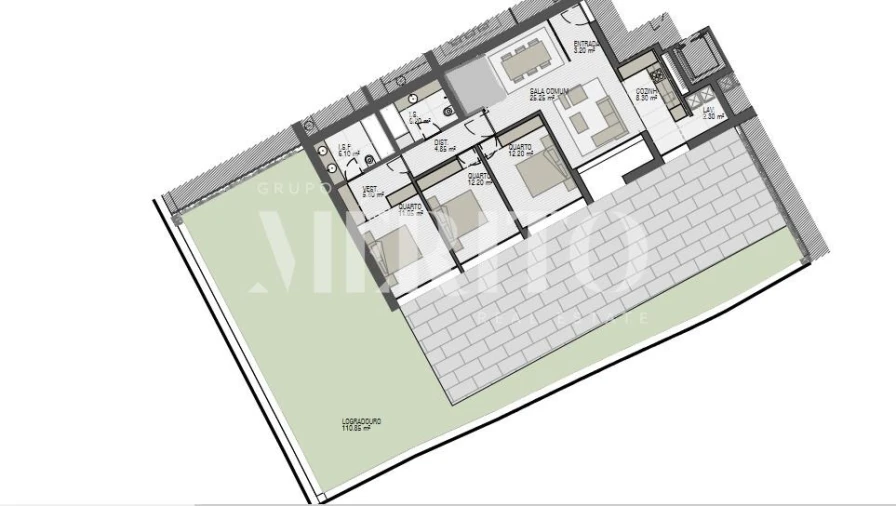 Apartamento T3 para Venda em Urgezes Foto 35