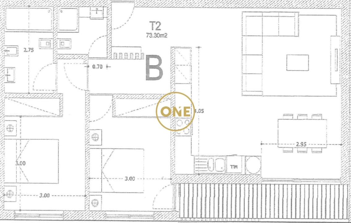 Apartamento T2 para Venda em Vila Nova de Famalicão e Calendário Foto 2