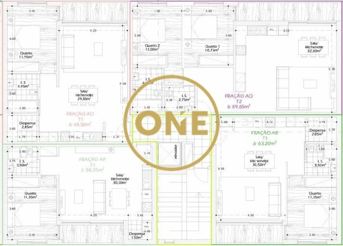 Apartamento T2 para Venda em Vila Nova de Famalicão e Calendário Foto 2