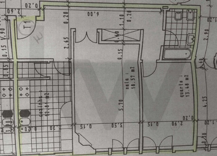 Apartamento T1 para Arrendamento em Algueirão-Mem Martins Foto 18