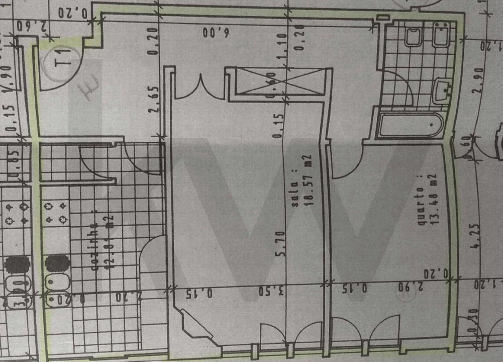 Apartamento T1 para Arrendamento em Algueirão-Mem Martins Foto 18