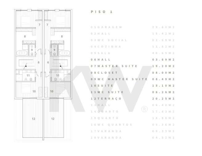 Moradia T4 para Venda em Matosinhos e Leça da Palmeira Foto 20