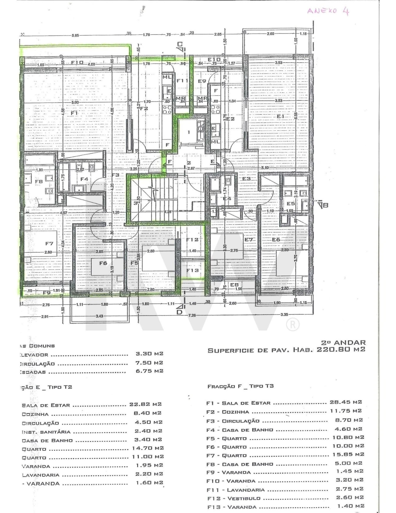 Apartamento T3 para Venda em Vila Real de Santo Antonio Foto 24