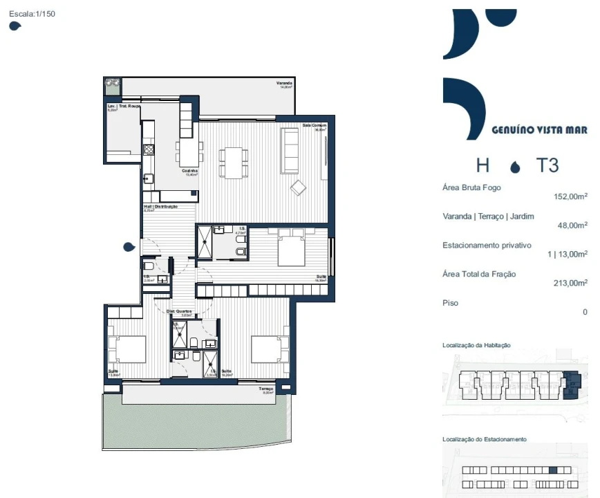 Apartamento T3 para Venda em Arcozelo Foto 10