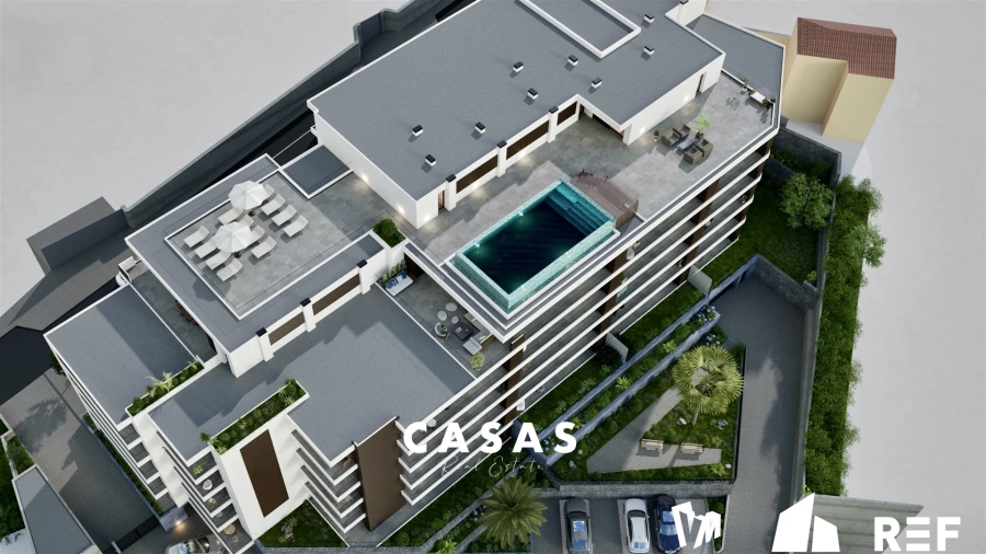 Apartamento T1 para Venda em Estreito de Camara de Lobos Foto 7