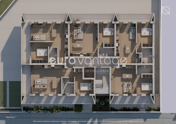 Apartamento T1 para Venda em Parceiros e Azoia Foto 9