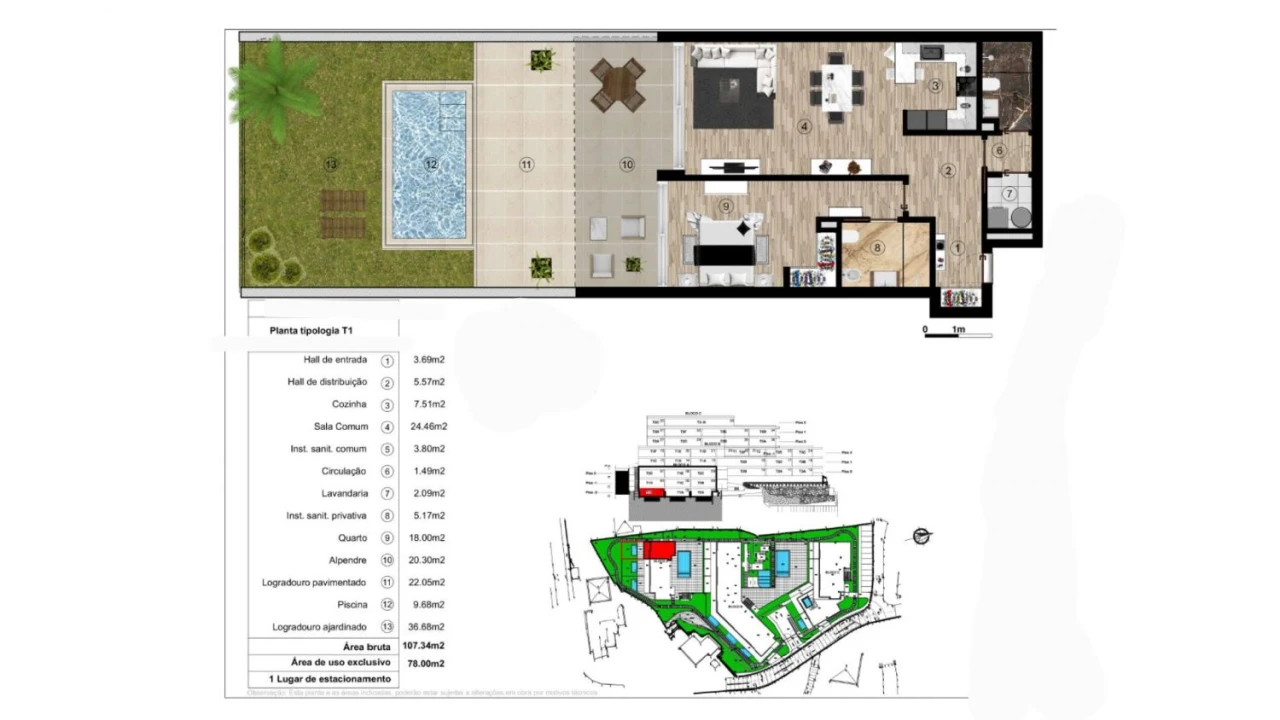 Apartamento T1 para Venda em Funchal (Santa Luzia) Foto 26