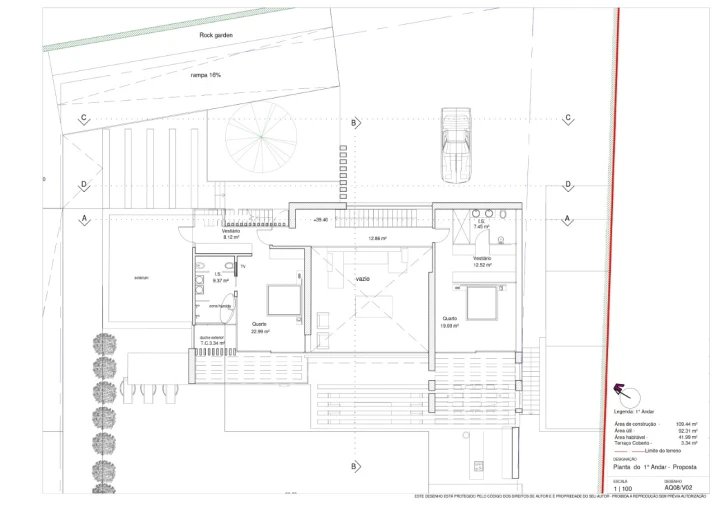Moradia T4 para Venda em Quarteira Planta 3