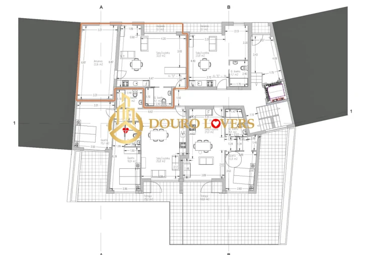 Apartamento T1 para Venda em Campanhã Foto 3