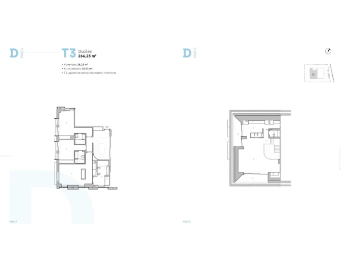 Apartamento T3 para Venda em Cascais e Estoril Planta 1