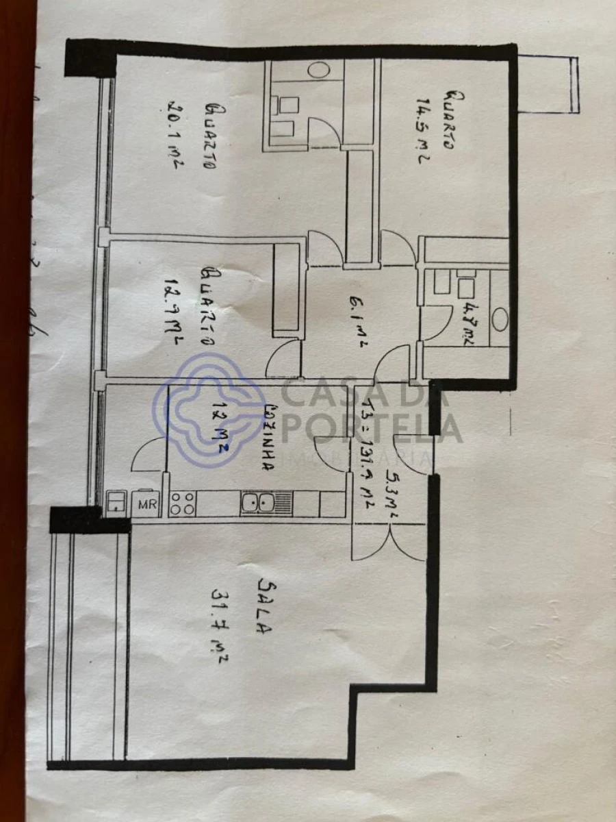 Apartamento T3 para Venda em Moreira Foto 66