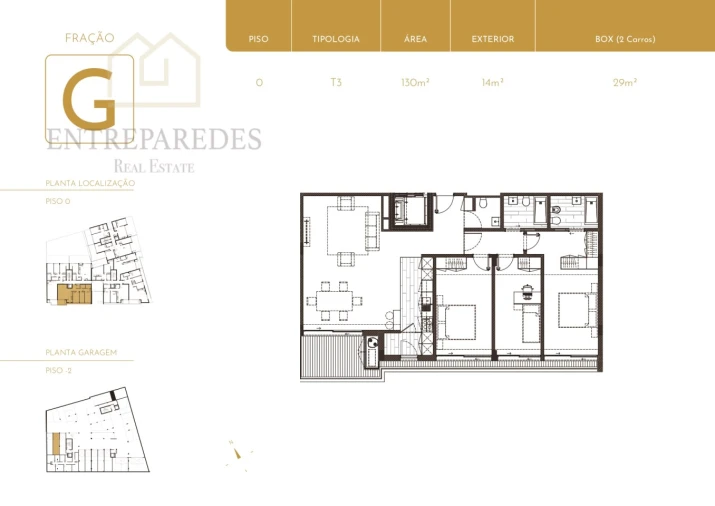 Apartamento T3 para Venda em São Felix da Marinha Foto 41