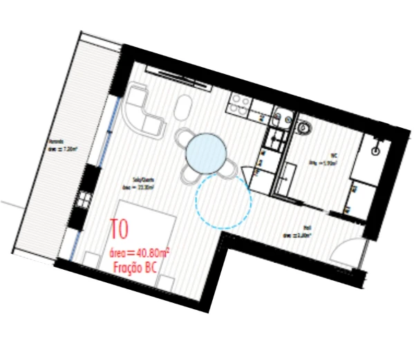 Apartamento para Venda em Freamunde Planta 1