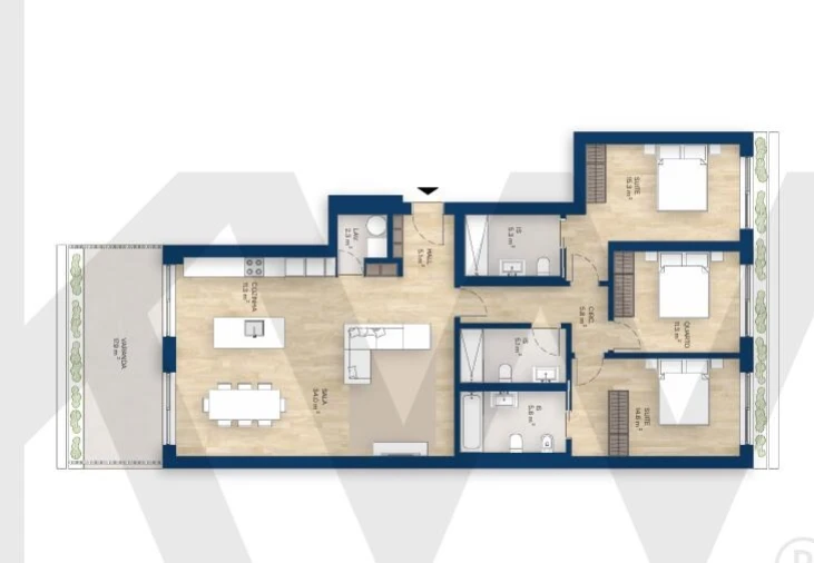 Apartamento T3 para Venda em Canidelo Foto 4