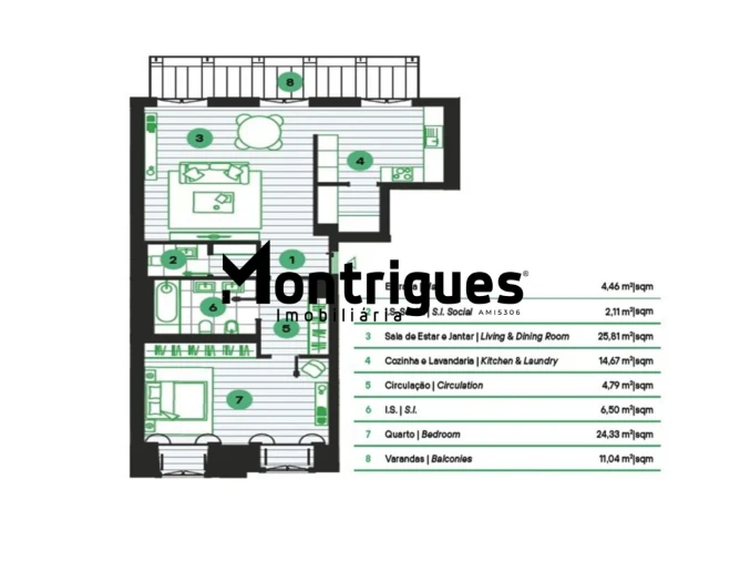 Apartamento T1 para Venda em Beato Foto 35