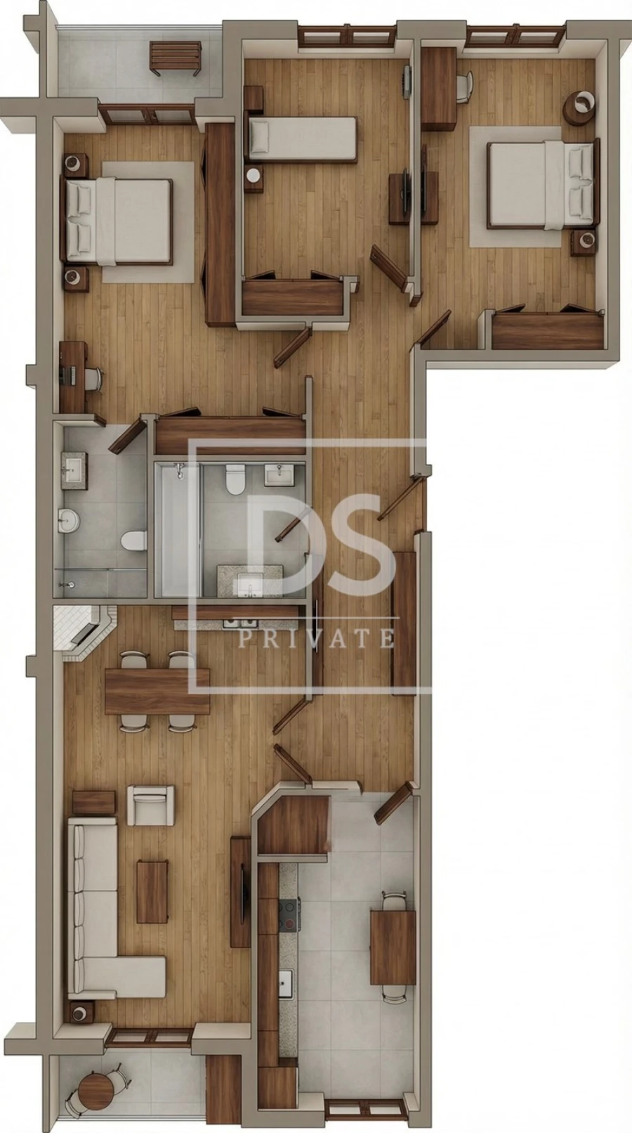 Apartamento T3 para Venda em Real, Dume e Semelhe Foto 29