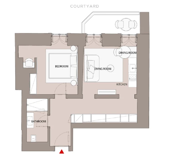 Apartamento T1 para Venda em Santa Maria Maior Planta 1