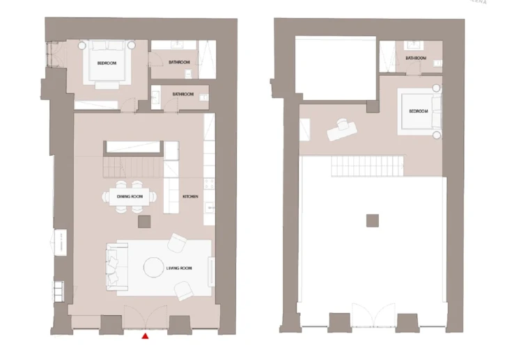 Apartamento T2 para Venda em Santa Maria Maior Planta 1