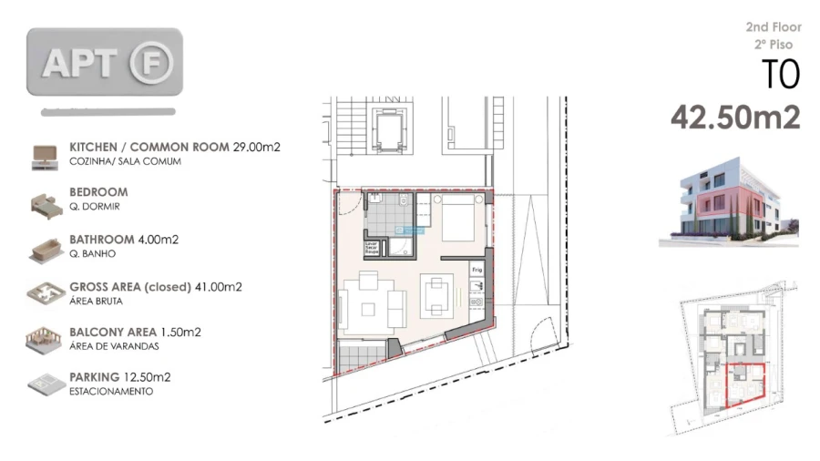 Apartamento para Venda em Machico Planta 2