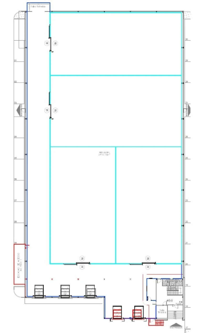 Armazém para Venda em Azambuja Planta 1