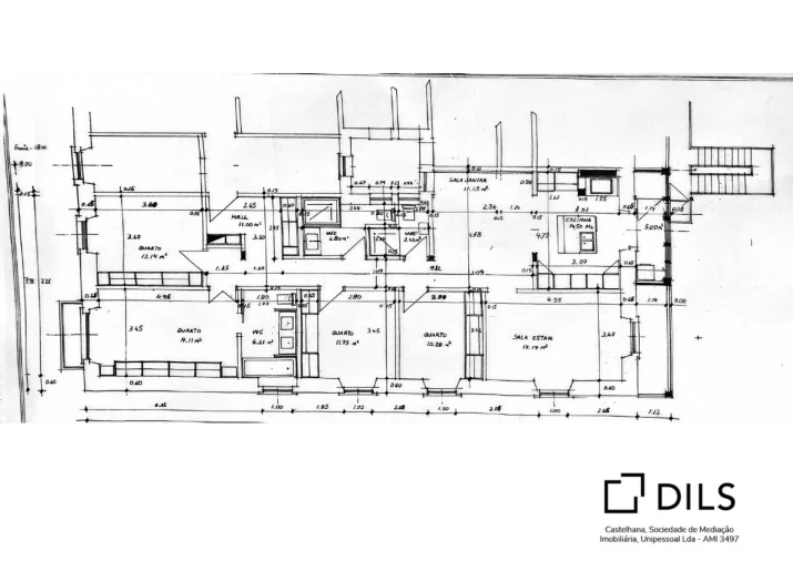 Apartamento T4 para Venda em Avenidas Novas Planta 1
