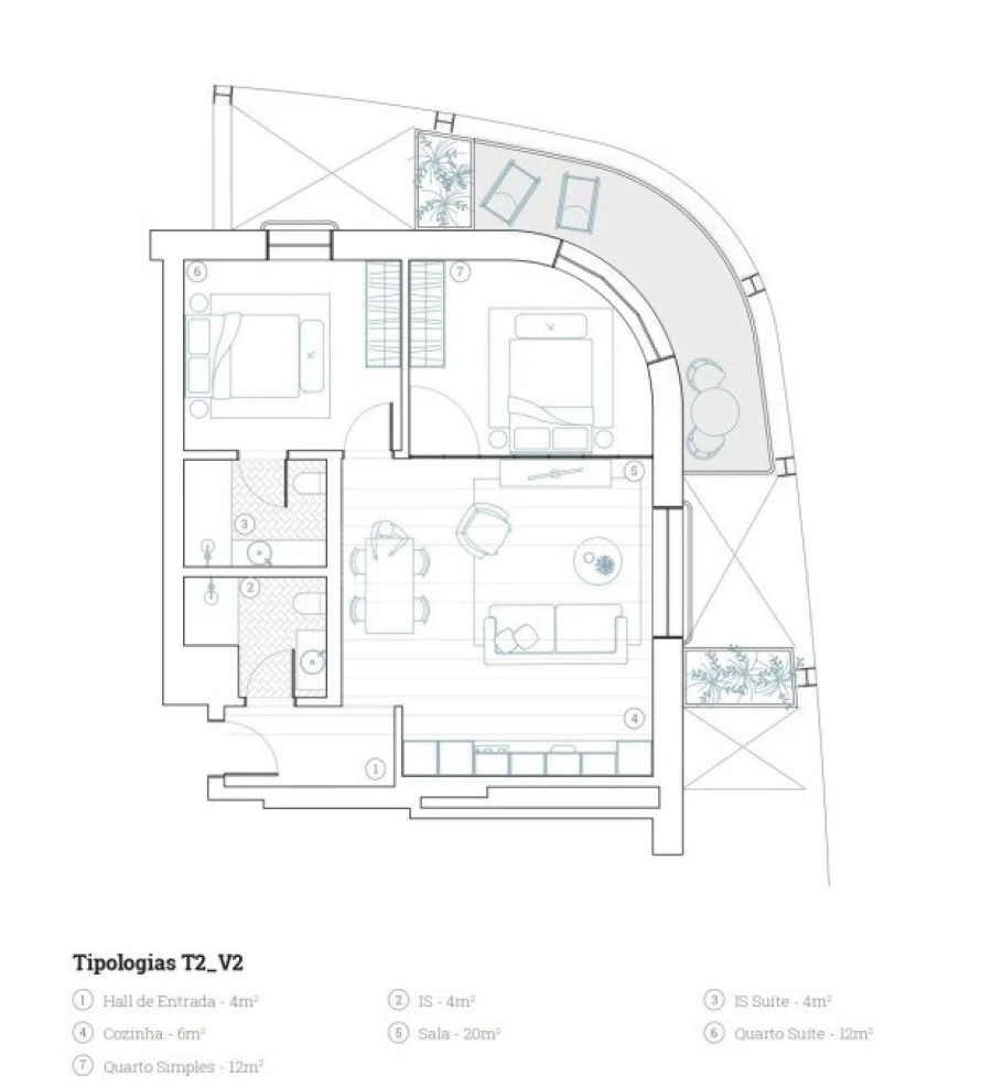 Apartamento T2 para Venda em Paranhos Foto 18