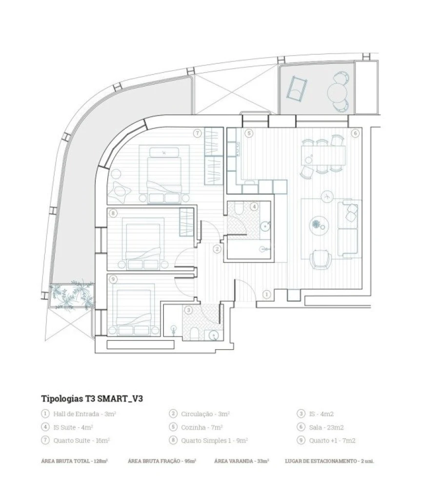Apartamento T3 para Venda em Paranhos Foto 18