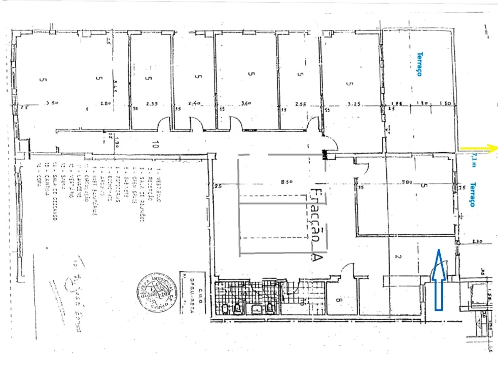 Escritório para Venda em Carnaxide e Queijas Planta 2