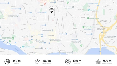 Apartamento T2 para Venda em Cedofeita, Santo Ildefonso, Sé, Miragaia, São Nicolau e Vitória