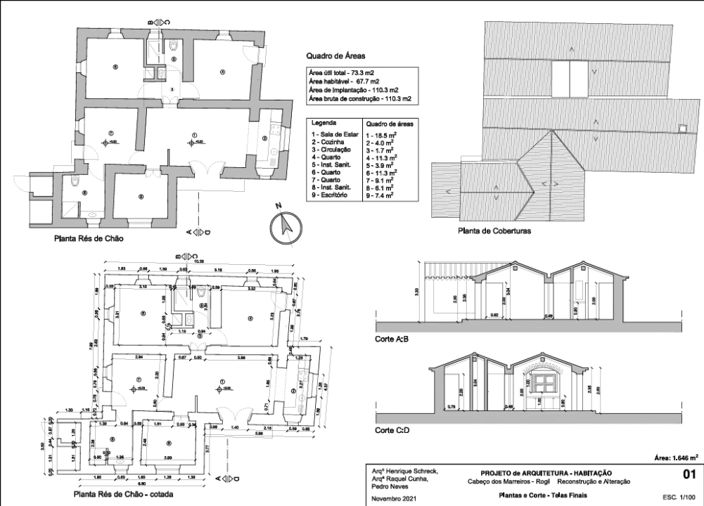 Moradia T4 para Venda em Rogil Foto 49